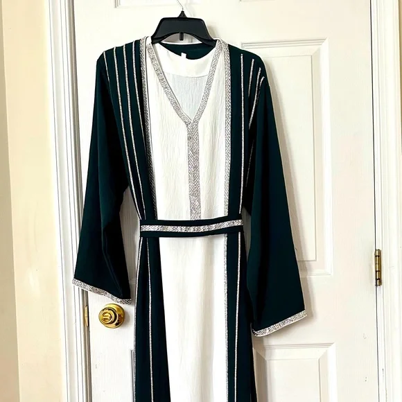 Dresses | Exquisite Dubai Kaftan Dress Modest Elegant Evening Gown Womens  Fashion New | Poshmark